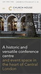 Mobile Screenshot of churchhouseconf.co.uk
