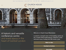 Tablet Screenshot of churchhouseconf.co.uk